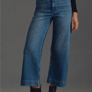 Anthropologie Maeve Colette Cropped Jeans